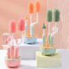 Silicone baby bottle brush set!