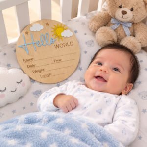 Hello World Announcement Card